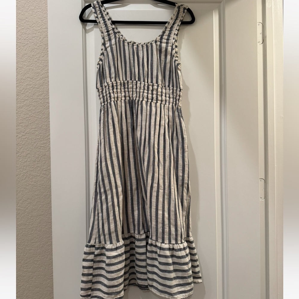 Striped Sleeveless dress by Hem and Thread